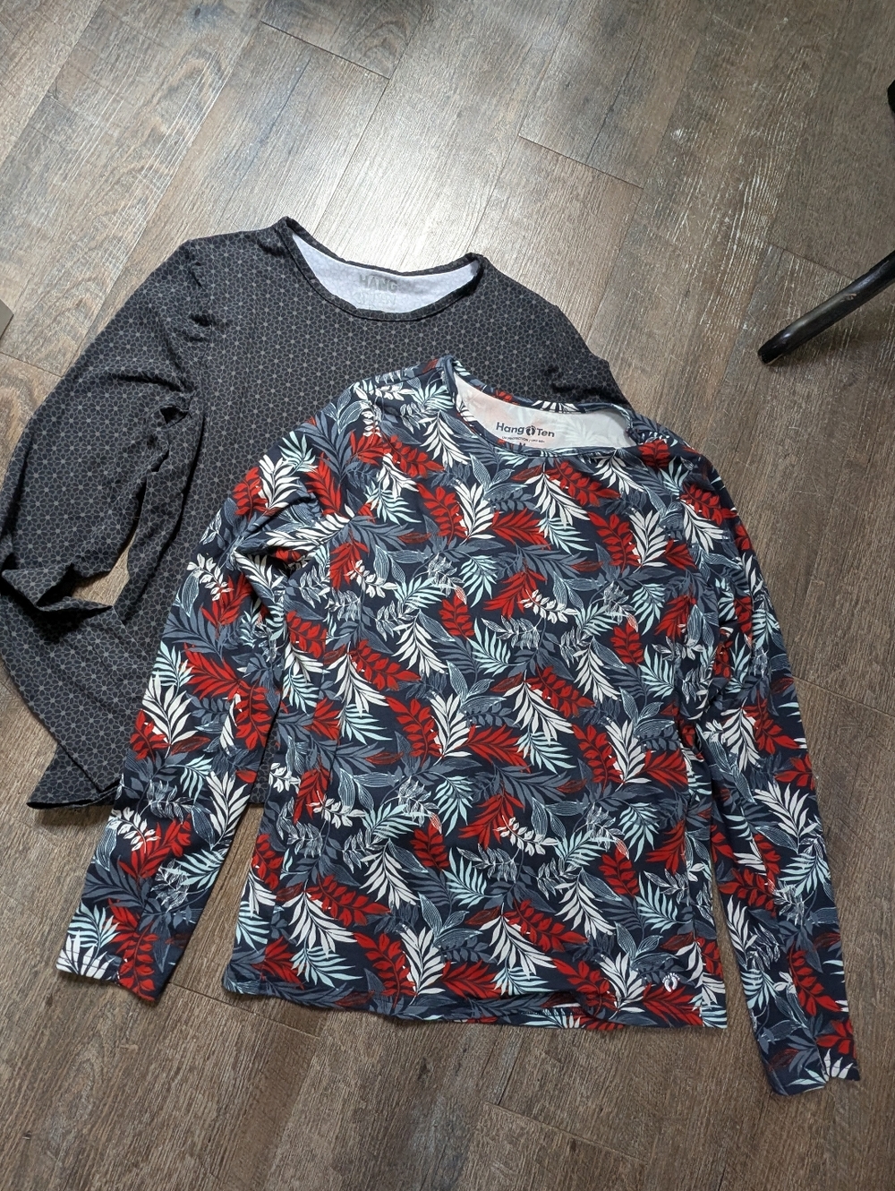 2 Hang Ten UV Protection Shirts, Women's UPF+ Long Sleeve Sun Shirt